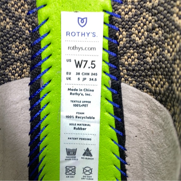 Rothy’s Round Toe Leopard Print in Like New Condition. - Picture 10 of 12